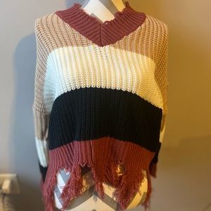 Colorblock sweater